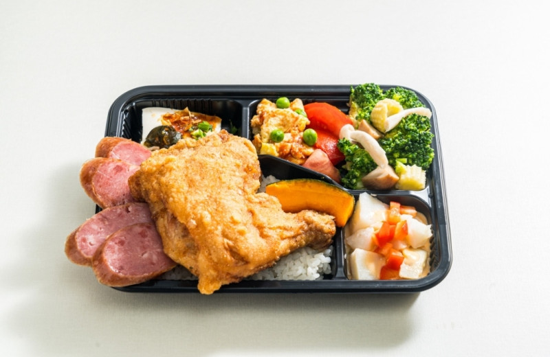 香酥大雞腿＋蜜汁香腸