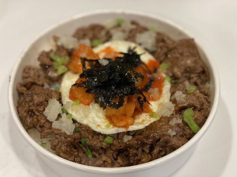 韓式牛肉丼飯