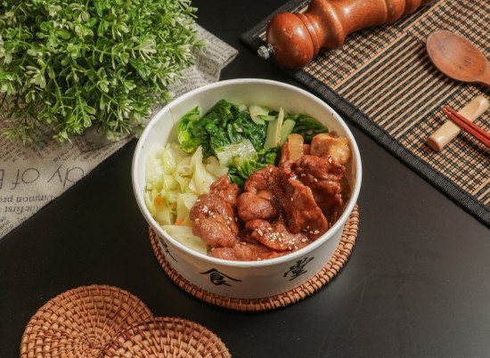 雙倍烤肉飯