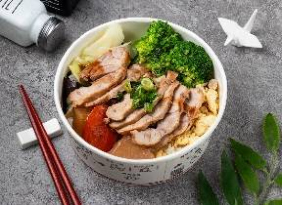 豬腱子肉飯