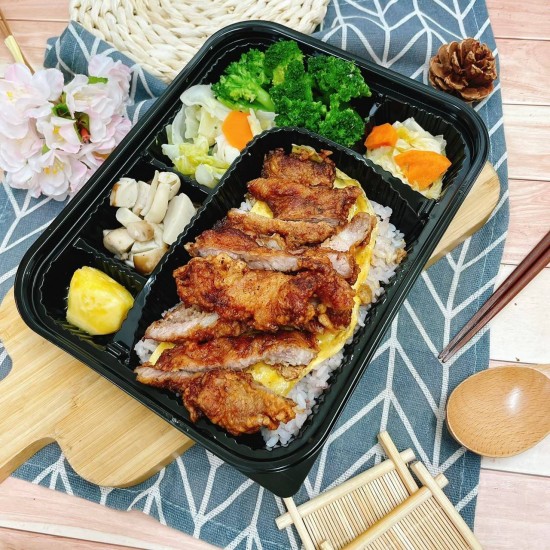 日式炸豬排便當套餐