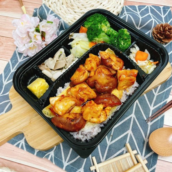 碳香綜合菇便當套餐